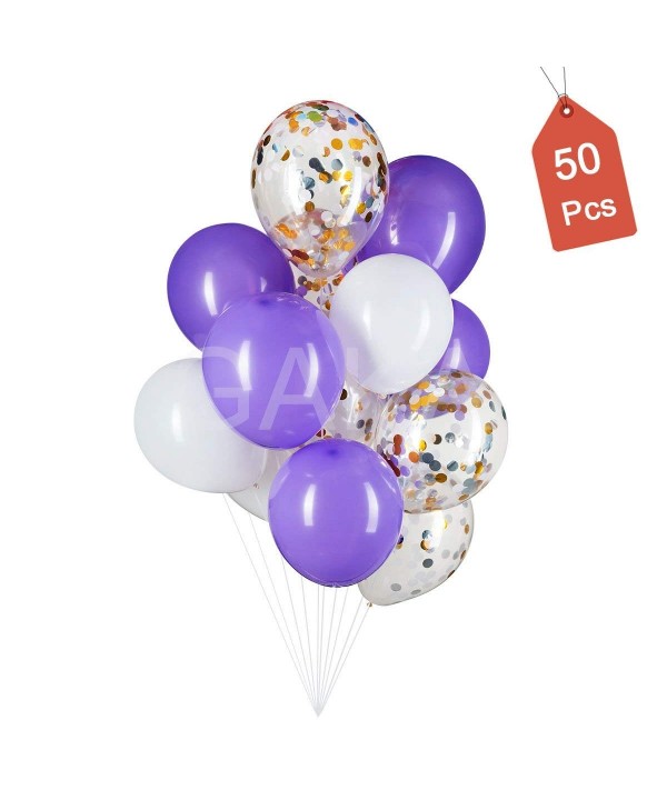 Confetti Balloons Pack Balloons Anniversary Decorations