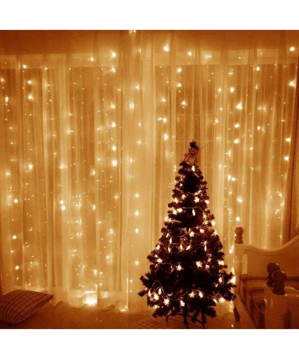 ECOWHO Curtain Wedding Christmas Decorations