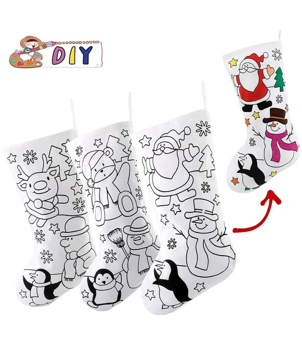 WEWILL Christmas Stockings Personalized Decoration