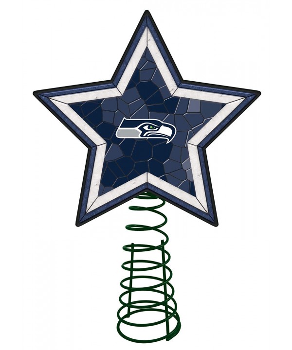 Seattle Seahawks Mosaic Tree Topper