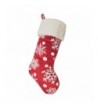 SUNSMILES Christmas Stocking Snowflake Decoration