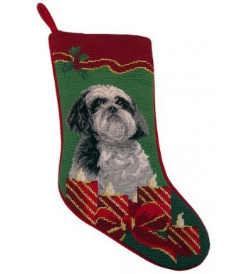 Shih Tzu Christmas Stocking Precious