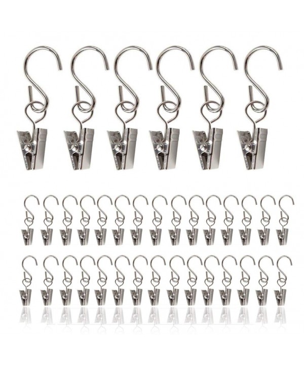 TCBOY Curtain Hangers Stainless Decoration