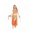 Hawaiian Dancer Costume Six Piece Artificial