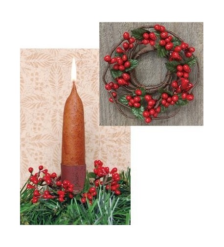 Candle Accent Country Primitive Holiday
