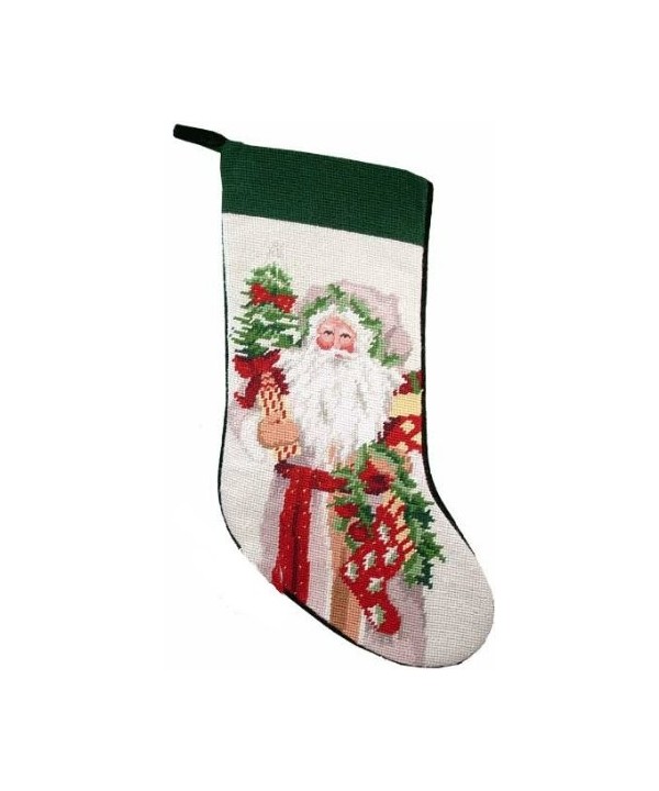 Haney Jingle Needlepoint Christmas Stocking