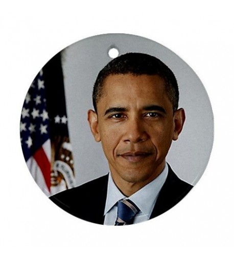 Barack Obama Ornament porcelain Christmas