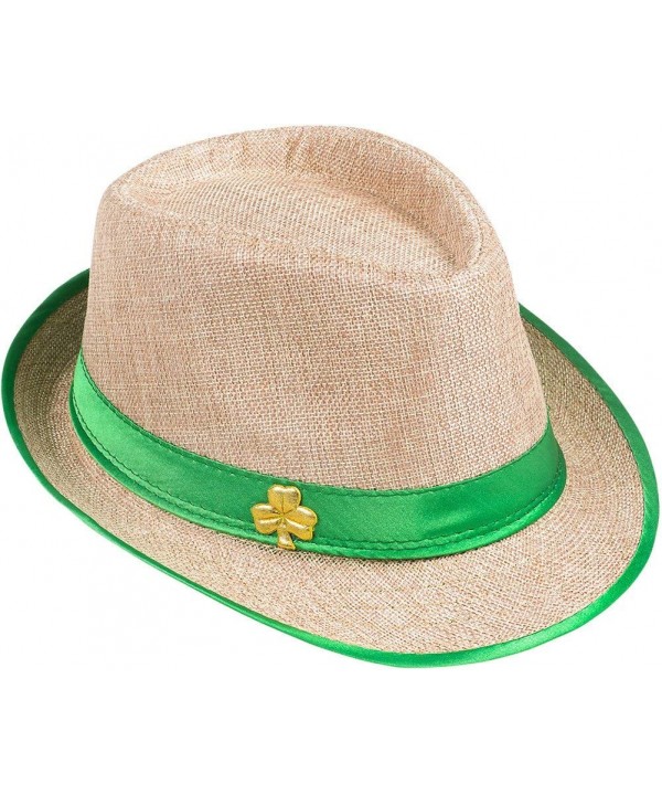 Patricks Shamrock Fedora Costume Accessory