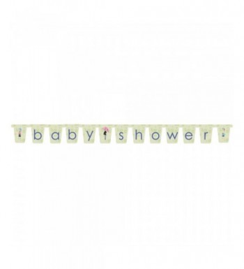 Mod Baby Shower Letter Banner