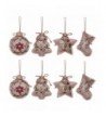 YOSICHY Christmas Ornaments Decorations Decor 8PCS