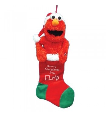 Kurt Adler Battery Operated Animated Stocking