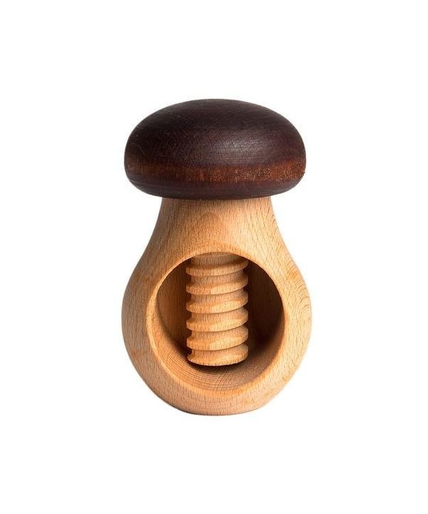 EFO COMINHKPR148320 Wooden Nutcracker Mushroom
