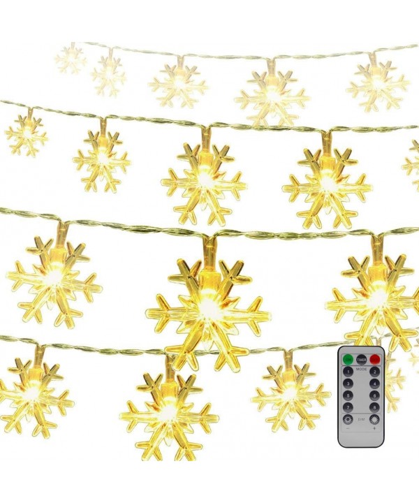 Sunwebcam Snowflake Waterproof Decorative Christmas