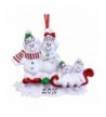 Family Snowman Personalized Christmas Ornament