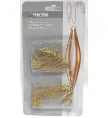 Premier Gold Ornament Hooks Twin