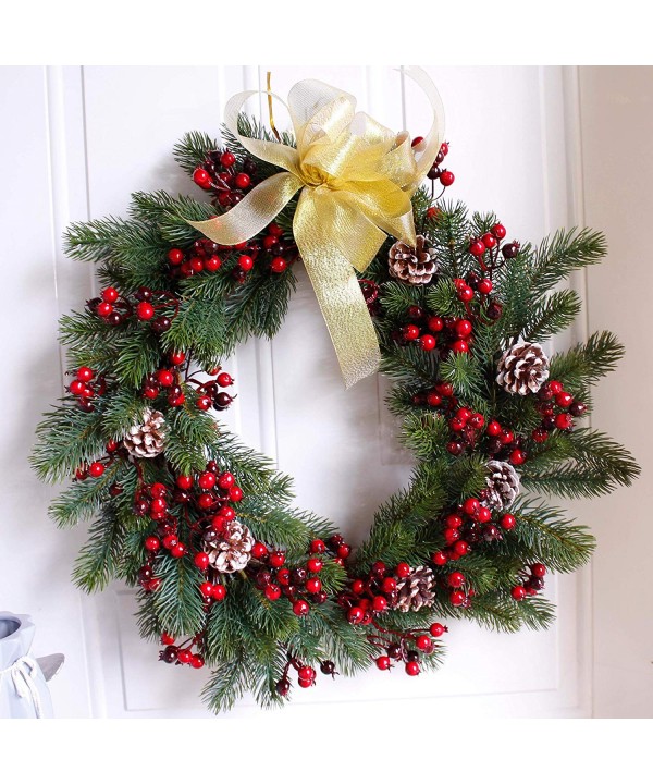 Wreath 20 Inches Christmas Artificial Farmhouse