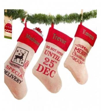 Cheap Designer Christmas Stockings & Holders