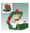 Pekingese Christmas Ornament Hanging Gift