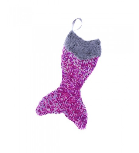 Believe Mermaids Mermaid Christmas Stocking