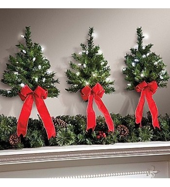 WALL CHRISTMAS TREES Decorative Outdoor