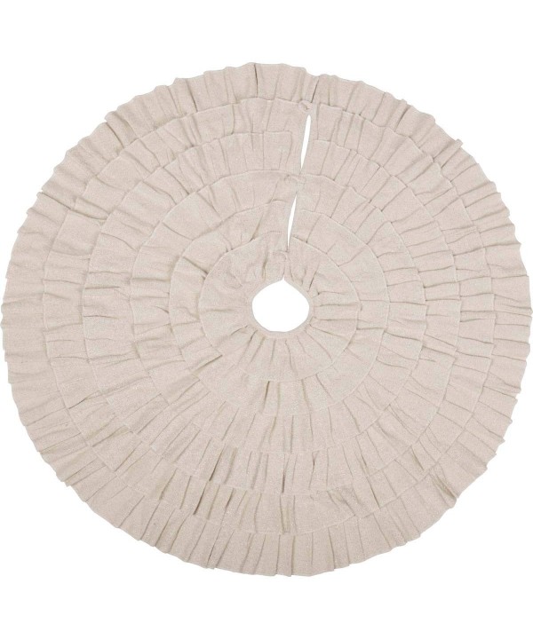 VHC Brands Shimmer Burlap Diameter