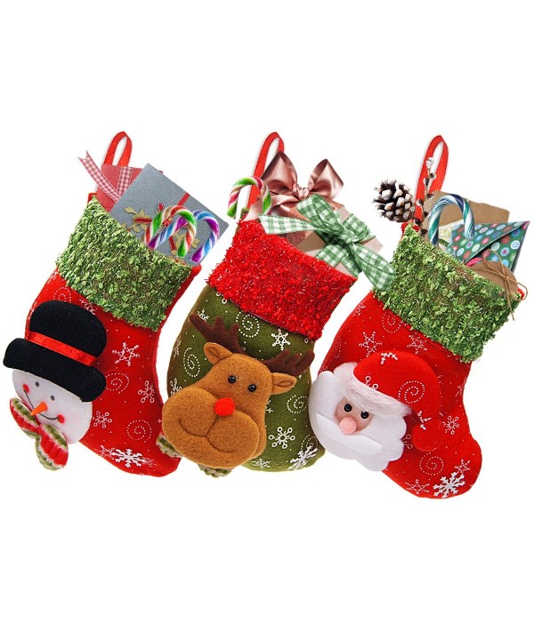 Christmas Mixed Set Mini Stockings - 12pcs - CF187TA2DXD