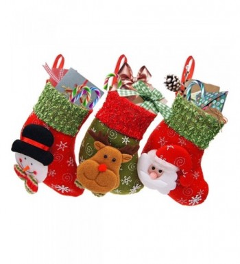 Christmas Mixed Set Mini Stockings - 12pcs - CF187TA2DXD