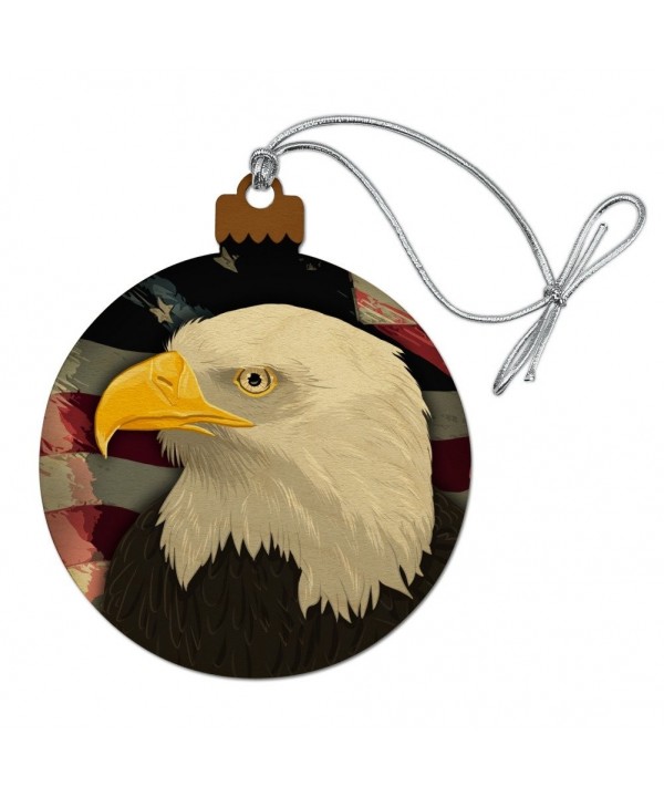 American Patriotic Christmas Holiday Ornament
