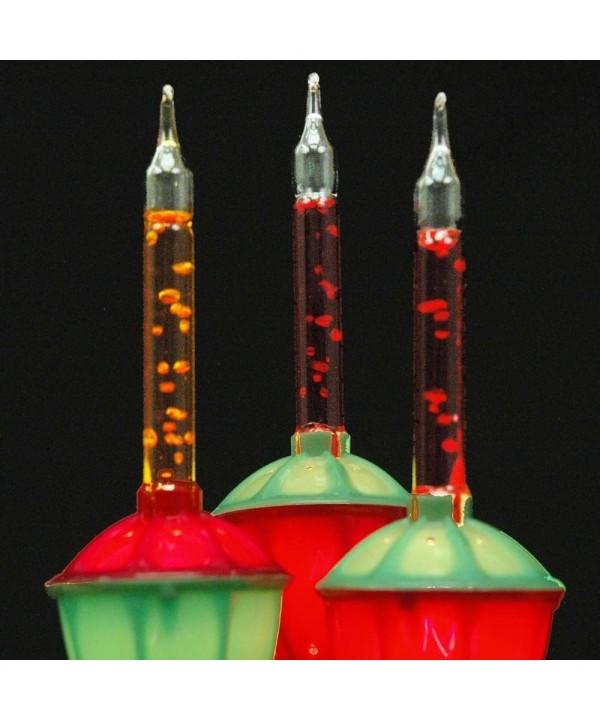 Novelty Lights Bubble Set 7 Tradtional Candelabra