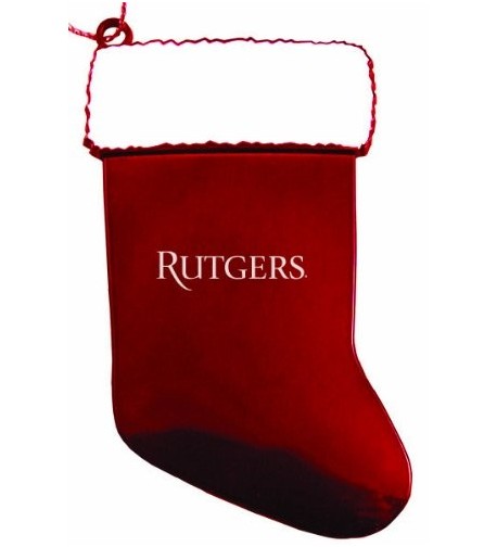 Rutgers University Chirstmas Stocking Ornament