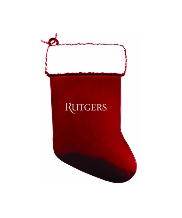 Rutgers University Chirstmas Stocking Ornament