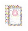 Themed Sprinkle Invitations Envelopes AmandaCreation