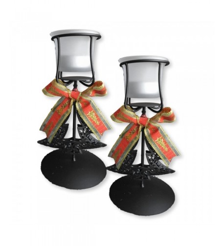 BANBERRY DESIGNS Christmas Candle Holders