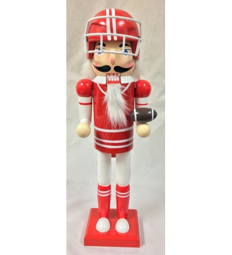 American Football Player Christmas Nutcracker