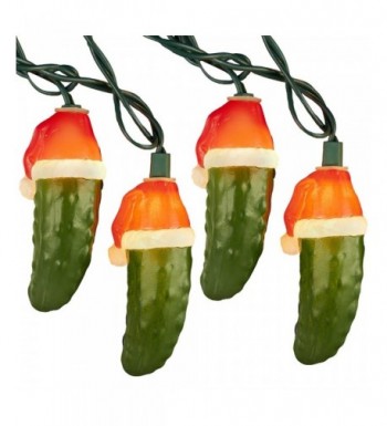 Kurt Adler 10 Light Pickle Christmas