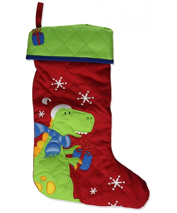 Stephen Joseph Christmas Stocking Dino