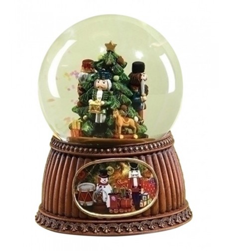 Roman Musical Nutcracker Christmas Glitterdome