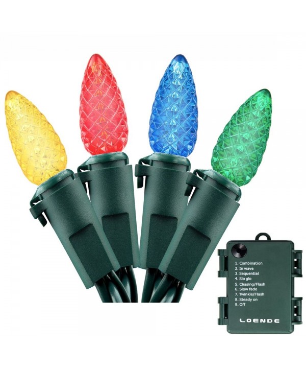 Christmas Lights Outdoor String Multicolored