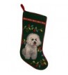 Holiday Lights Needlepoint Christmas Stocking