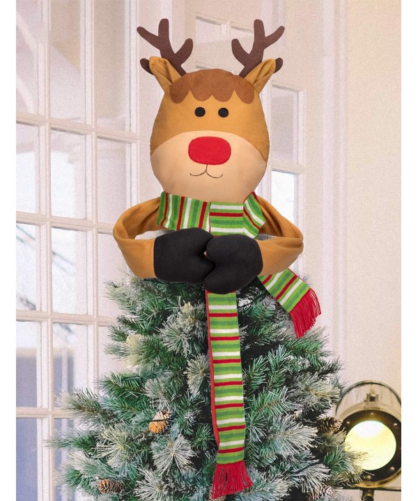 Moon Boat Christmas Topper Reindeer