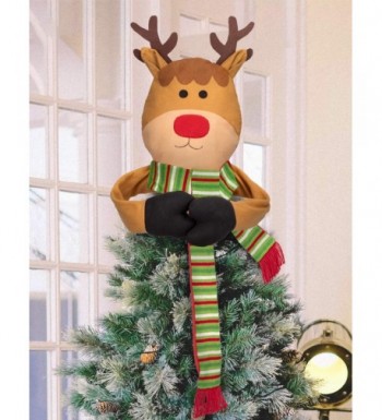 Moon Boat Christmas Topper Reindeer