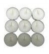 CandleNScent Unscented Tealight Candles White