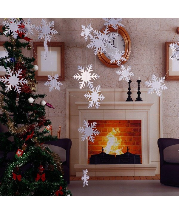 LeeSky Christmas Decorations Snowflake Decoration