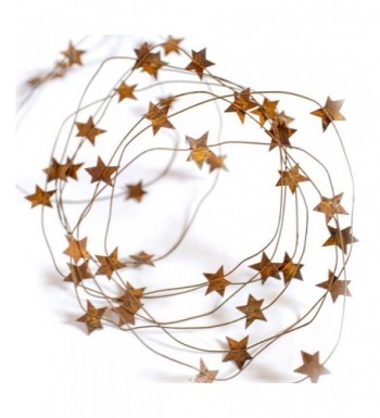 RUSTY TIN BARN STAR GARLAND