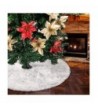 HOLICOLOR Christmas Poinsettia Ornaments Decoration