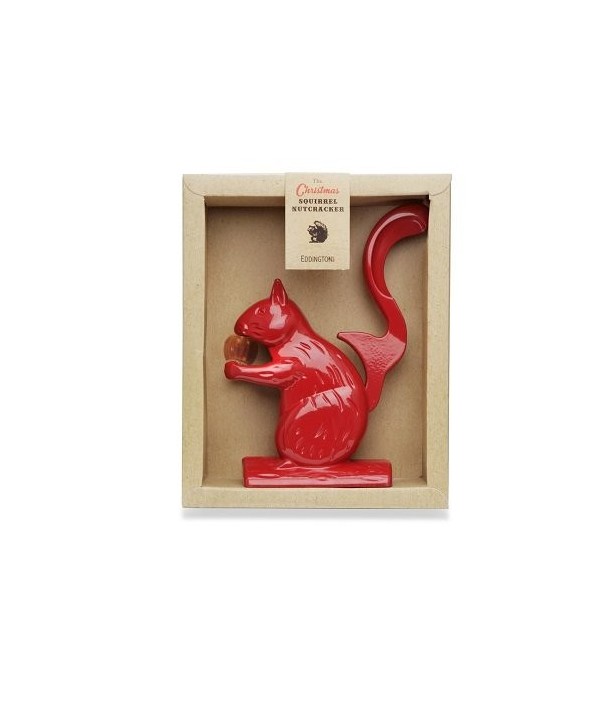 Eddingtons 82999 Squirrel Nutcracker Red