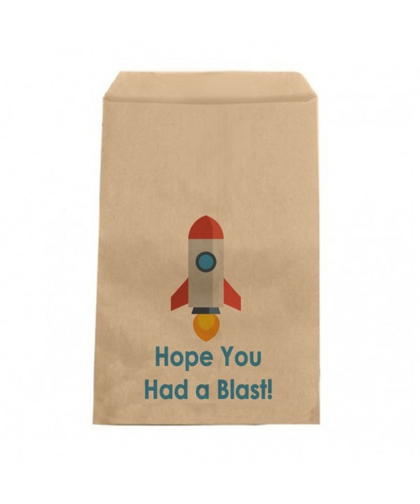 Rocket Favor Bags Shower Birthday