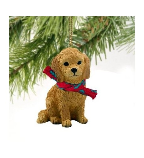 Goldendoodle Tiny One Christmas Ornament