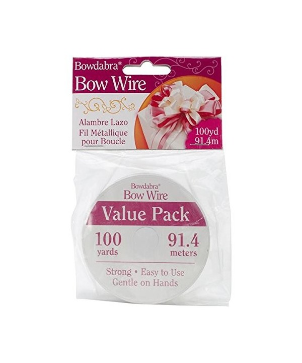 Darice Bowdabra Wire 100 Yard Silver