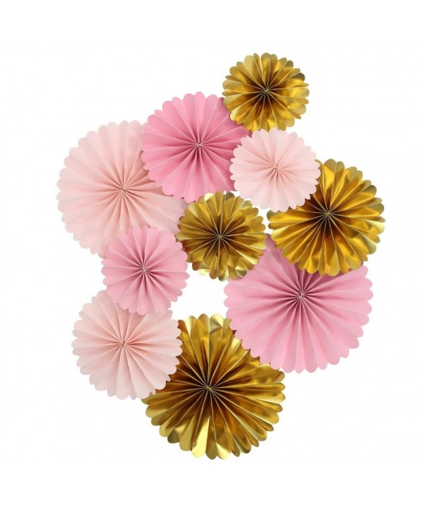 Mybbshower Rosettes Princess Birthday Decorations